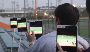 5G dans le stade - copyright Samsung