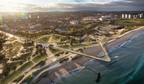 Aberdeen FC Beachfront - Vue aérienne