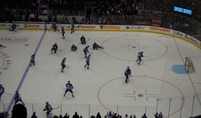 Air Canada Centre - Glace lors du match du 4 avril 2016 - copyright OStadium.com