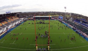 Allianz Park - Vue aérienne du terrain