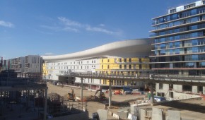 Arena Nanterre La Défense - Chantier au 1 mai 2016 - copyright OStadium.com