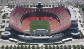 Arrowhead Stadium : Vue aérienne