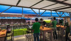 Austin FC Stadium - Terrace Ouest - copyright Gensler