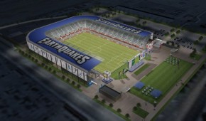 Avaya Stadium : Vue aérienne