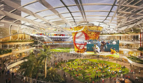 Ballpark Orlando - Vue de l’intérieur du projet