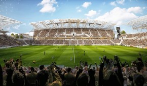 Banc of California Stadium - Vue du terrain