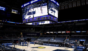 Bankers Life Fieldhouse - Ecran géant janvier 2021