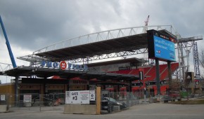 BMO Field - Chantier rénovation avril 2016 - copyright OStadium.com