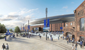 Bramley-Moore Dock Stadium - Projet version août 2020