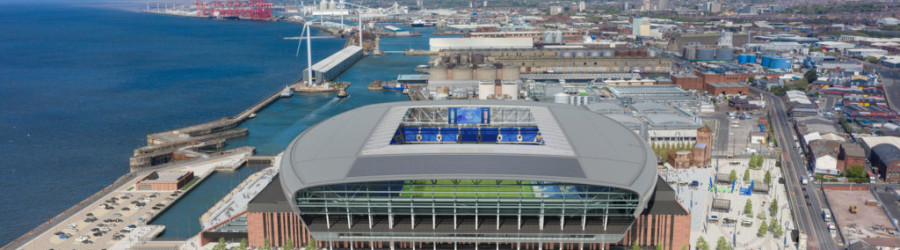 Pelouse du club anglais de football, Everton