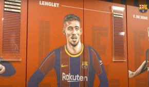 Camp Nou - Vestiaires octobre 2020