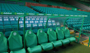 Celtic Park - Banc - copyright OStadium.com