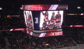 Centre Canadian Tire - Score vs Panthers le 7 avril 2016 - copyright OStadium.com