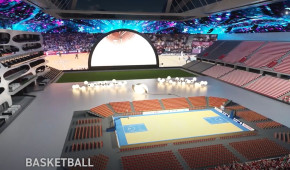 Cervin Coliseum - Version basketball