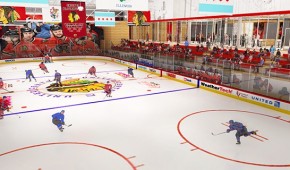 Chicago Blackhawks Community Training Center : L'une des deux patinoires