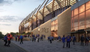 David Booth Kansas Memorial Stadium - Extérieur du projet - Août 2023
