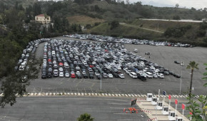 Dodger Stadium - Version parking pour voiture de location - copyright Mary-Austin Klein