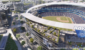 Downtown Kansas City Ballpark - Extérieur - aout 2023 - copyright Populous