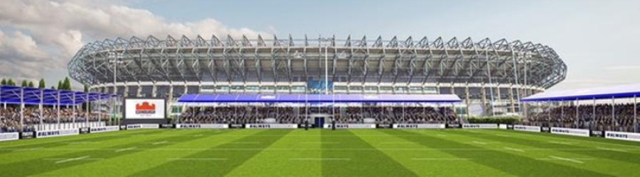 Pelouse du Edinburgh Rugby