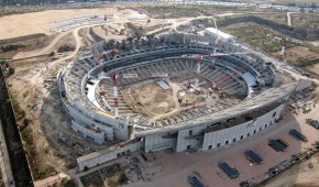 Estadio Atlético de Madrid - Vue aérienne - 18-11-2015