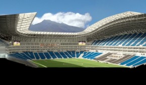 Estadio BBVA Bancomer : Coupe transverse