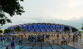 Estadio Coliseum - Entrée prévue du projet de rénovation - juin 2025