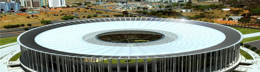 Stade de football du club Brasília FC, et de la Coupe du Monde 2014 au Brésil