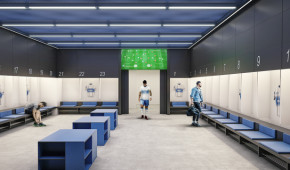 Estadio San Carlos de Apoquindo - Dressing rooms