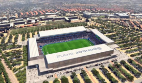 Estadio San Carlos de Apoquindo - Vue aérienne - décembre 2020