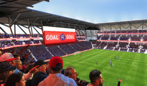 Everett Stadium - Vue des tribunes - copyright New England Revolution