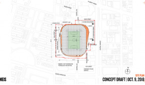 FC Cincinnati Stadium - Plan - Design octobre 2018