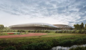 Forest Green Eco Park Stadium version Zaha Hadid