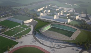 Forest Green Eco Park Stadium - Version Glenn Howells Architects