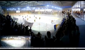 Future patinoire de Dunkerque - vue intérieure