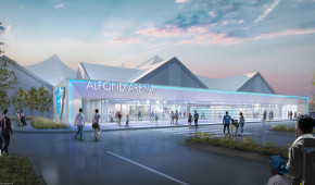 Harold Alfond Sports Arena - Projet rénovation entrée - février 2021