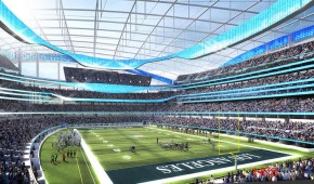 Inglewood Stadium - Vue intérieure du projet