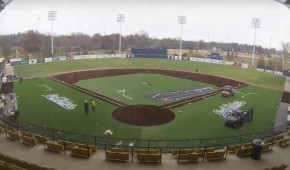 J. L. Johnson Stadium - Installation Astroturf