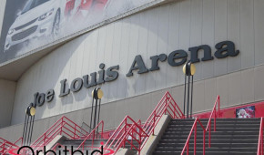 Joe Louis Arena - Enseigne à vendre sur Orbitbid.com - copyright Orbitbid.com