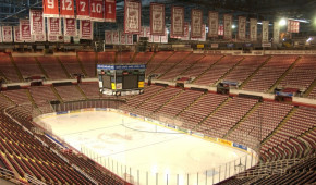 Joe Louis Arena - Vue de la glace