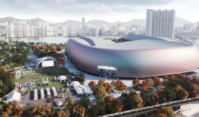 Kai Tak Sports Park - Event village - décembre 2020