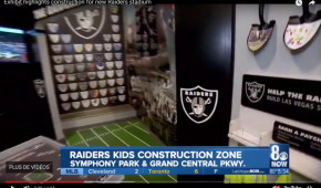 Las Vegas Raiders Stadium - Les enfants vont aider à construire le stade des Raiders de Las Vegas