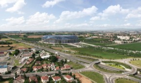 Le Grand Stade de Lyon se raccorde à la rocade Est