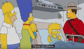 LeBreton Flats Arena - Quand les Simpsons se moquent du projet