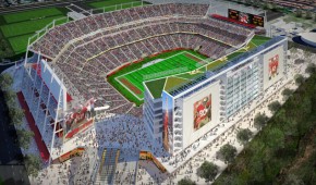 Levi's Stadium : Vue aérienne