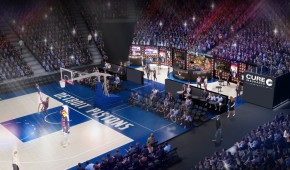 Little Caesars Arena - Rendering for courtside club