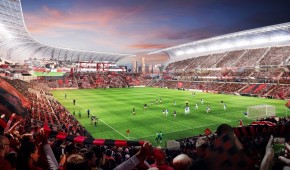 Los Angeles Football Club Stadium : Vue intérieure