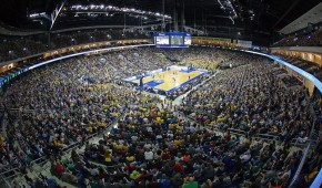 Mercedes-Benz Arena Berlin - Vue du terrain