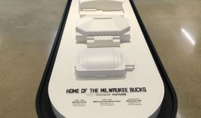 Milwaukee Arena - Maquette au Preview Center