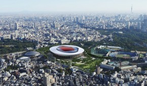 National Stadium of Japan - Projet avec piliers de bois - copyright Japan Sport Council