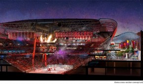 New Detroit Arena : Coupe du stade